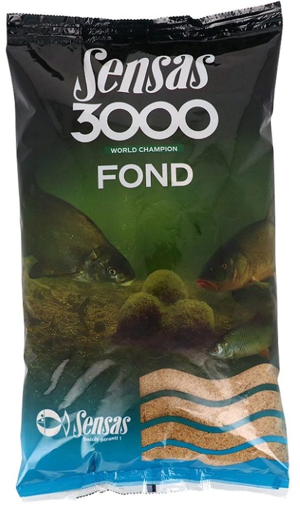 E-shop Sensas Krmítková směs 3000 1kg - Fond (řeka),Sensas Krmítková směs 3000 1kg - Fond (řeka)