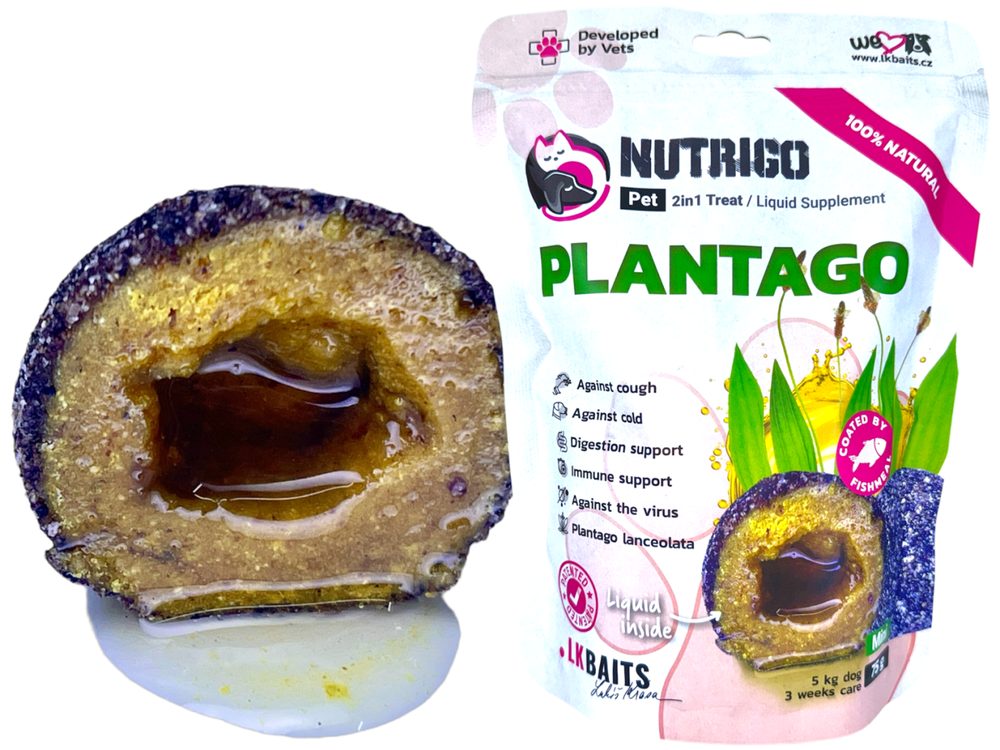 E-shop LK Baits Pet Doplněk stravy Nutrigo Dog Supplement Plantago Sirup - L-XL 200g,LK Baits Pet Doplněk stravy Nutrigo Dog Supplement Plantago Sirup - L-XL