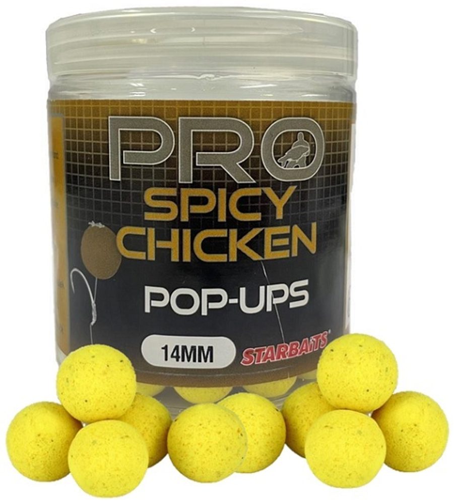 Starbaits Plovoucí boilie Probiotic Spicy Chicken 80g - 14mm