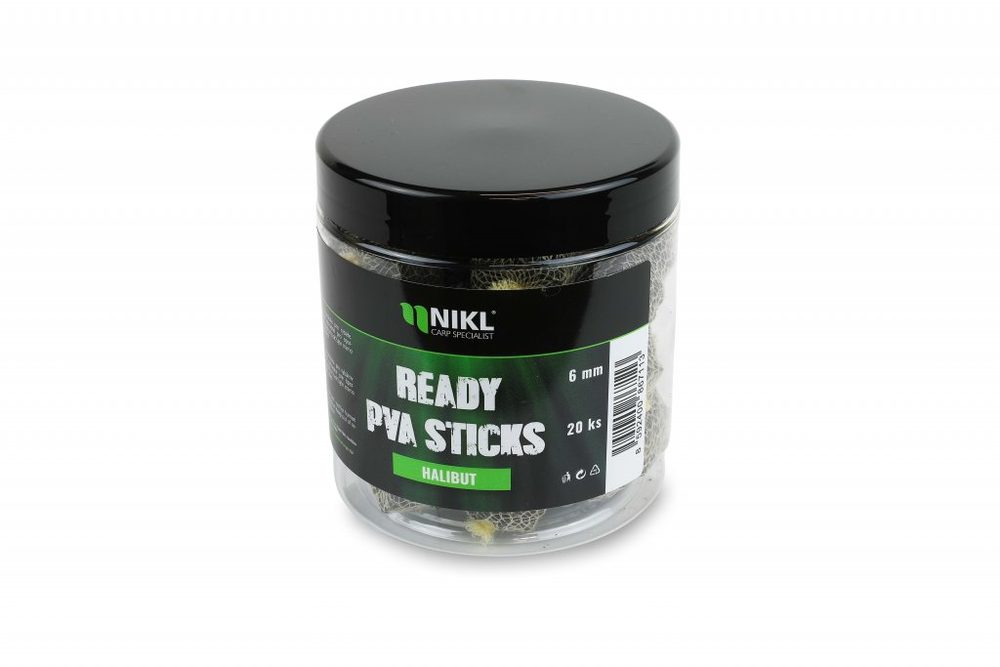 E-shop Nikl Pelety Ready PVA Stick Halibut 20ks,Nikl Pelety Ready PVA Stick Halibut 20ks