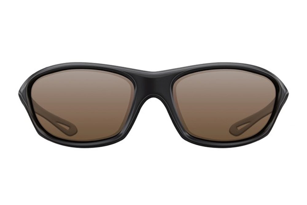 E-shop Korda Sluneční brýle Wraps Sunglasses Black/Brown,Korda Sluneční brýle Wraps Sunglasses Black/Brown