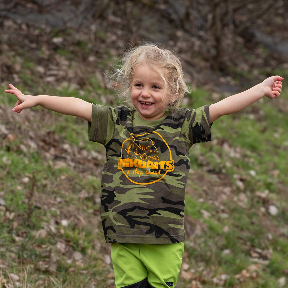 Fotografie Mikbaits Dětské tričko camou - 2 - 4 roky