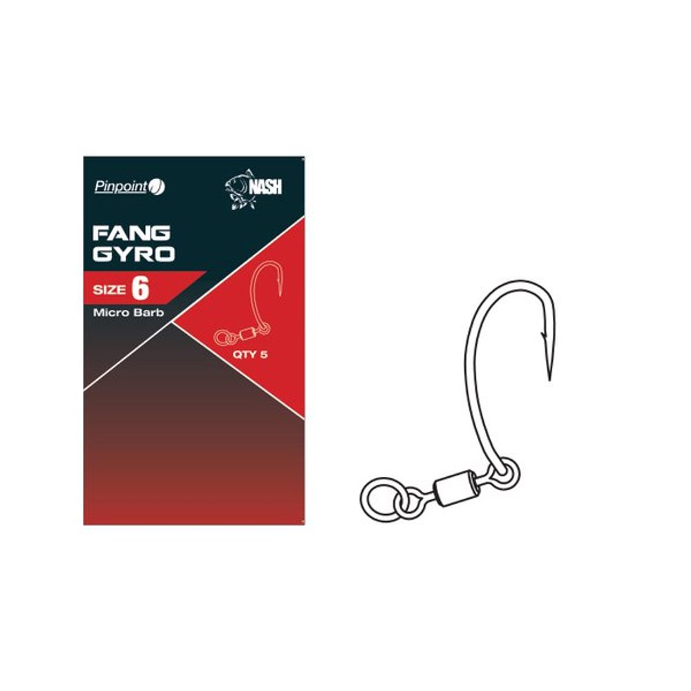 E-shop Nash Háčky Fang Gyro 5ks,Nash Háčky Fang Gyro 5ks