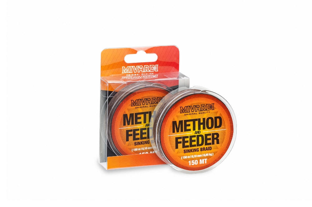 Mivardi Šňůra Method & Feeder Sinking Braid 150m - 0,14mm