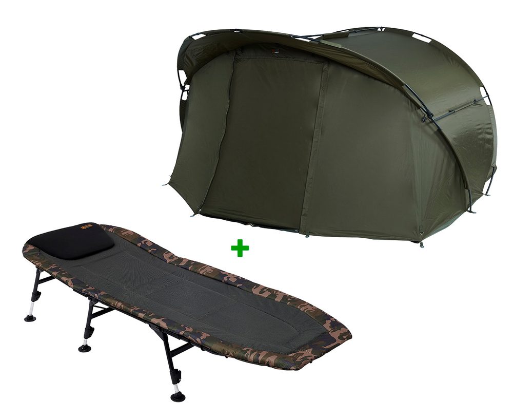 Prologic Bivak C-Series Bivvy 2 man + Prologic Ryb�?sk� leh�tko Avenger Bedchair 6 Leg,Prologic Bivak C-Series Bivvy 2 man + Prologic Ryb�?sk� leh�tko