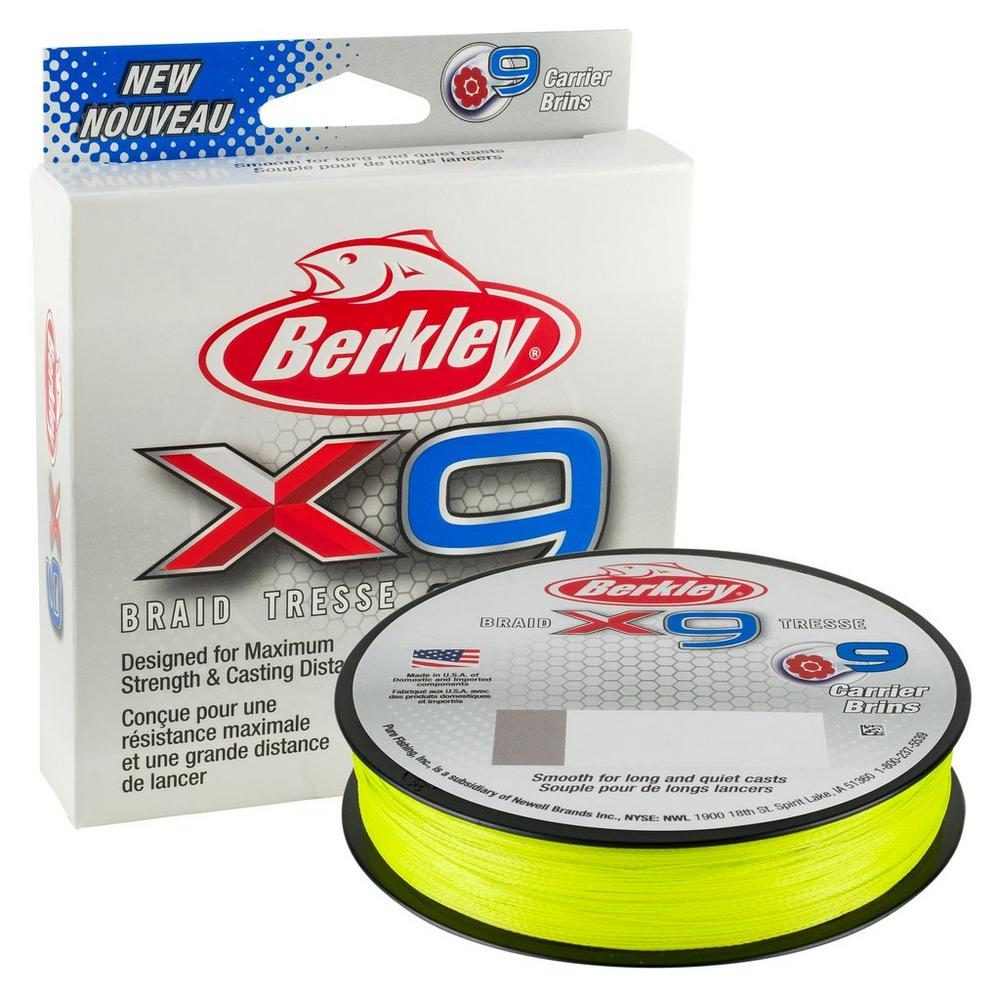 E-shop Berkley Šňůra X9 Flame Green 150m - 0,30mm 31,5kg