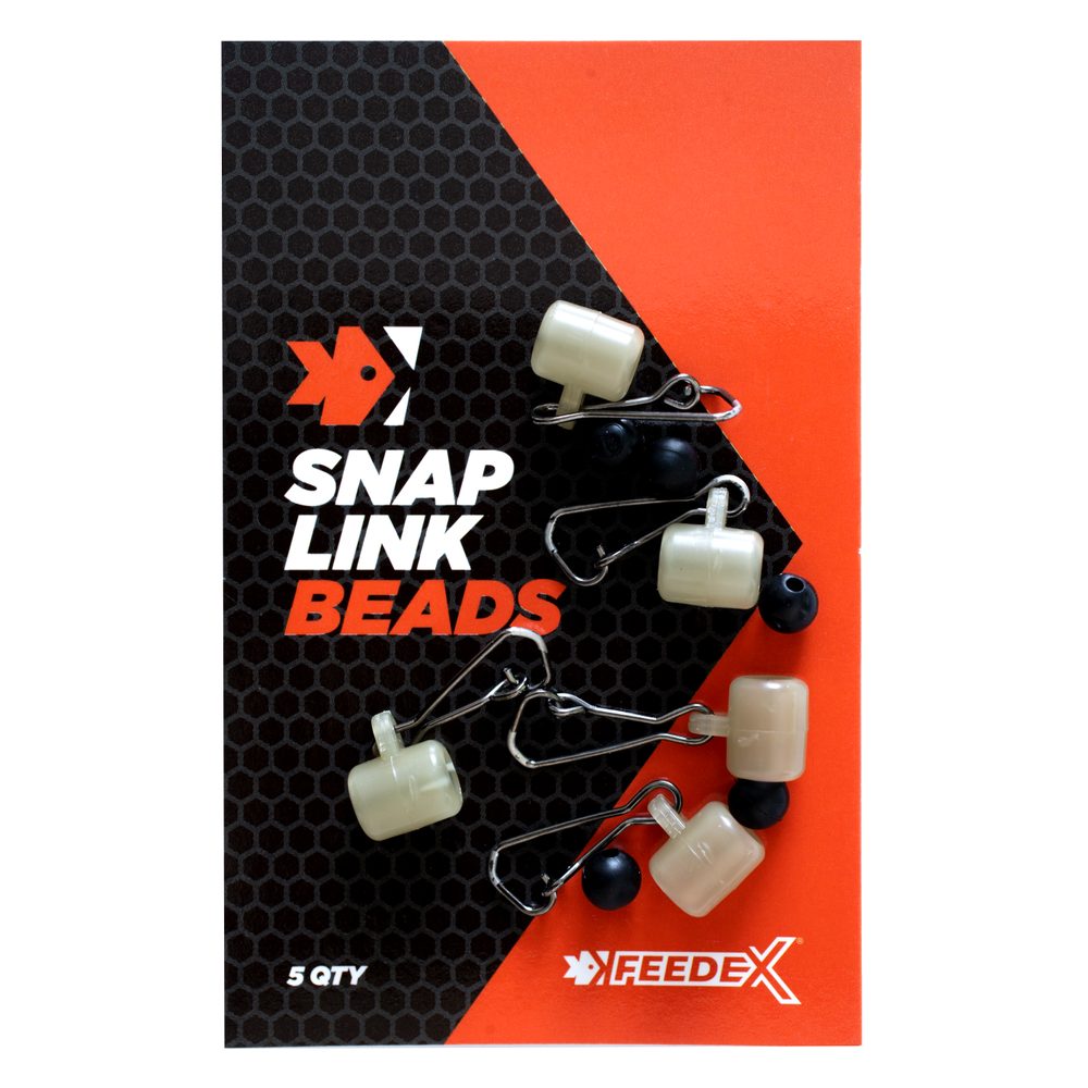 E-shop Feeder Expert Průjezdy s karabinkou Snap link Beads 5ks,Feeder Expert Průjezdy s karabinkou Snap link Beads 5ks
