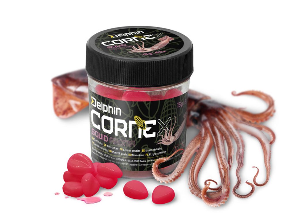 Delphin Umělá nástraha CorneX Pop Up 60ks - Squid,Delphin Umělá nástraha CorneX Pop Up 60ks - Squid