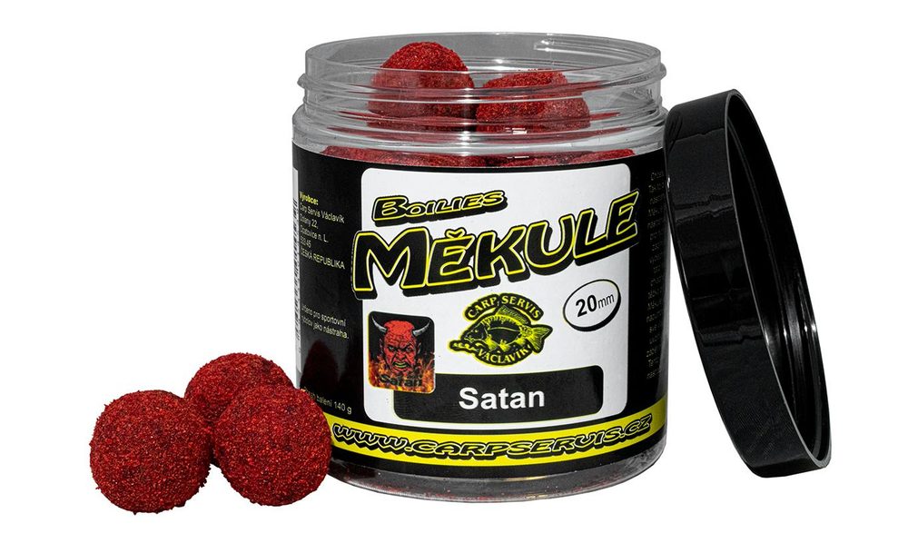 Carp Servis Václavík Boilies Měkule Satan 140g - 20mm