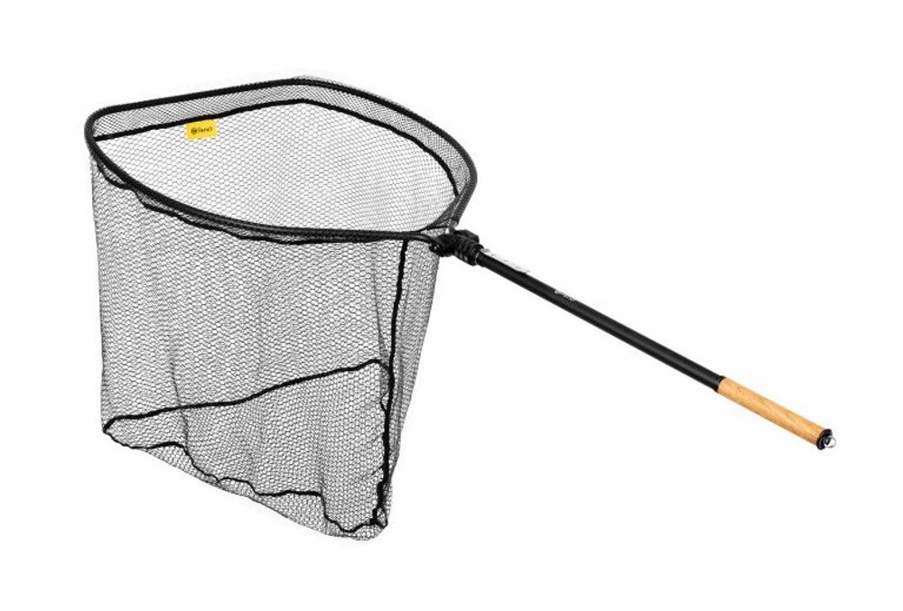 Fencl Podběrák MAX XL s pogumovanou sítí a dřevěnou rukojetí,Fencl Podběrák MAX XL s pogumovanou sítí a dřevěnou rukojetí