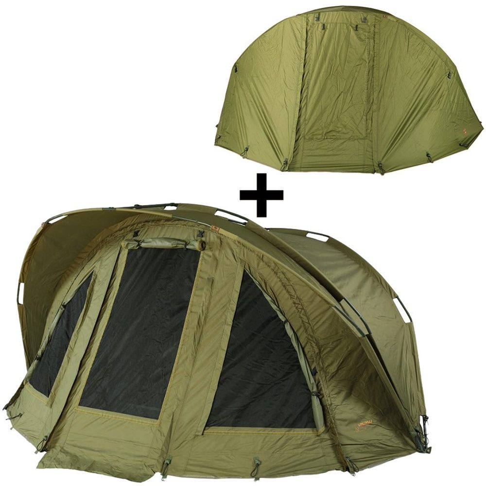 Giants fishing Bivak Luxury 2 Man Bivvy + druhý plášť,Giants fishing Bivak Luxury 2 Man Bivvy + druhý plášť