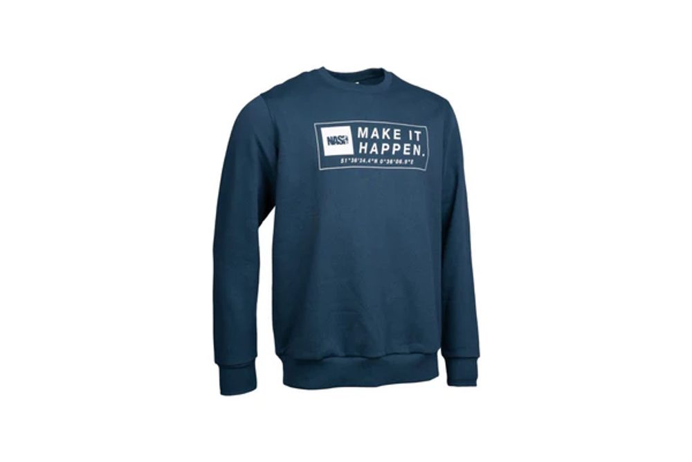 E-shop Nash Rybářská Mikina Make It Happen Coordinates Jumper Navy Blue - L,Nash Rybářská Mikina Make It Happen Coordinates Jumper Navy Blue - L