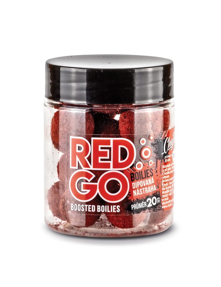 Chytil Boosterované boilies Red Go 120g - 24mm,Chytil Boosterované boilies Red Go 120g - 24mm