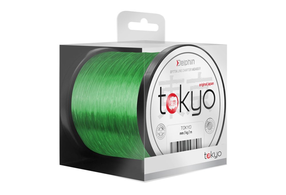 E-shop Delphin Vlasec Tokyo fluo zelený - 0,261mm 12lbs 1200m,Delphin Vlasec Tokyo fluo zelený - 0,261mm 12lbs 1200m