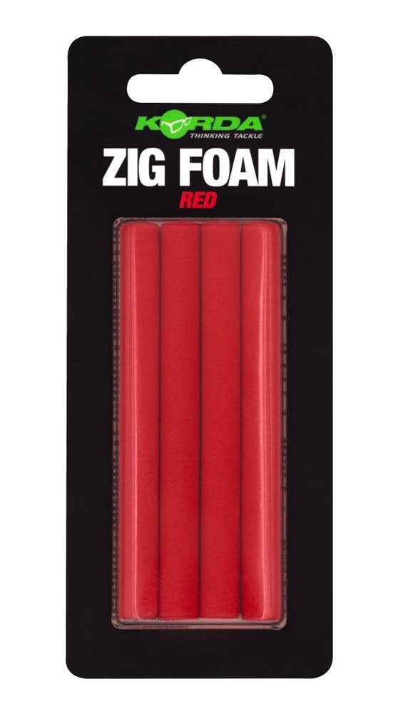 E-shop Korda Plovoucí pěna Zig Foam - Červená,Korda Plovoucí pěna Zig Foam - Červená