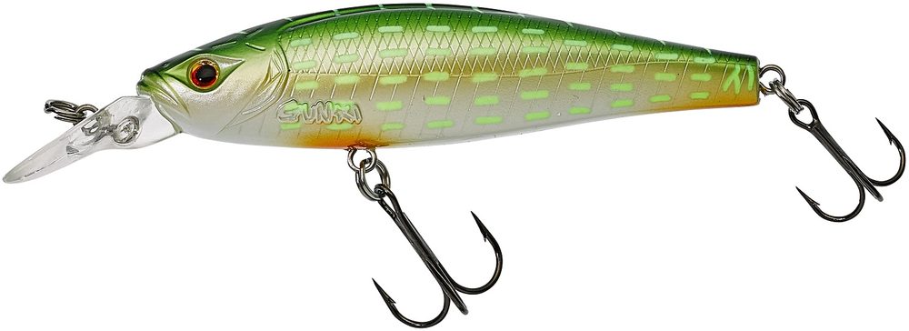 E-shop Gunki Wobler Gamera 9cm F - Electric Pike,Gunki Wobler Gamera 9cm F - Electric Pike