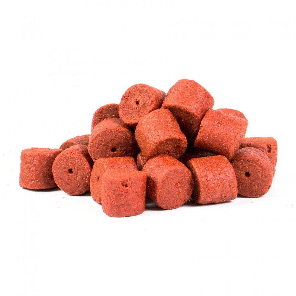 E-shop Mikbaits Pelety Red Fish Halibut 2,5kg + 100ml lososový olej - 14mm,Mikbaits Pelety Red Fish Halibut 2,5kg + 100ml lososový olej - 14mm