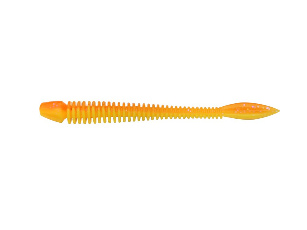 Fotografie Berkley Nástraha PowerBait Power Flail Fluorescent Orange/Sunshine Yellow - 7cm