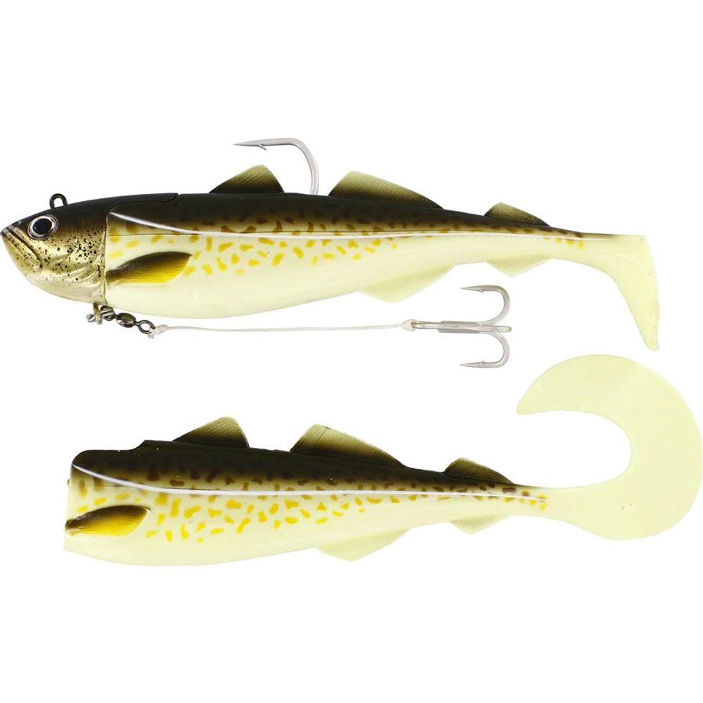 E-shop Westin Gumová nástraha Crazy Daisy Jig Glow Gadus - 180g 18cm,Westin Gumová nástraha Crazy Daisy Jig Glow Gadus - 180g 18cm