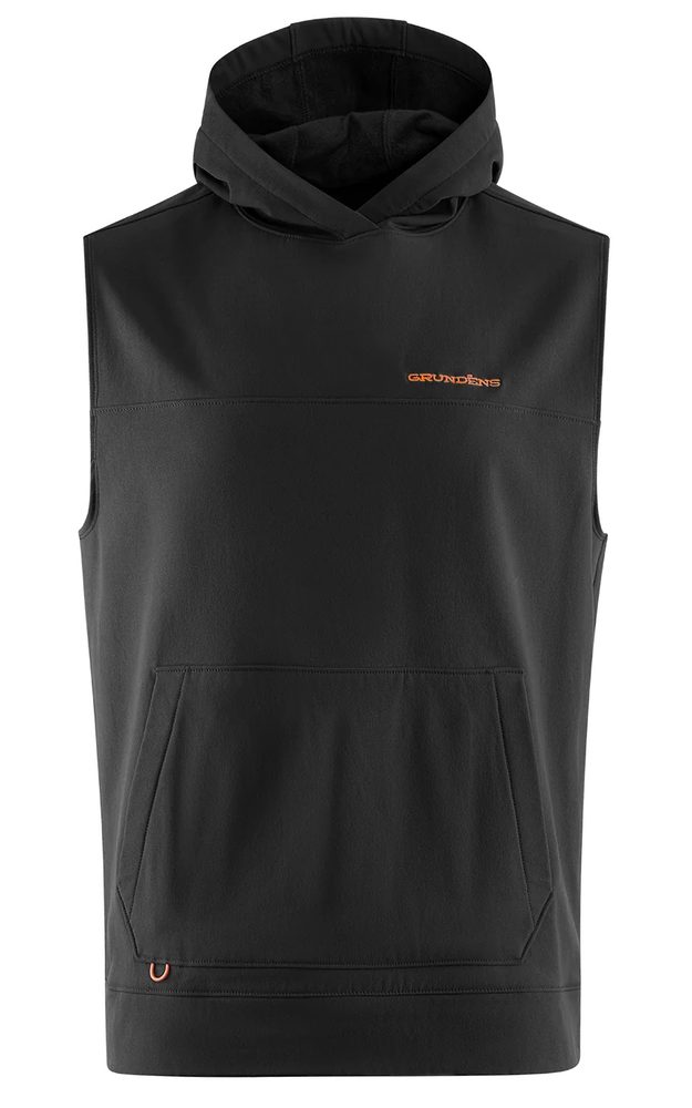 Grundéns Vesta Kryall Hooded Vest Black - XXXL