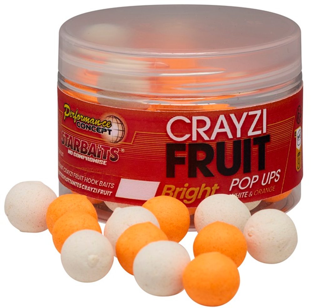 E-shop Starbaits Plovoucí boilies Pop Up Bright Crayzi Fruit 50g,Starbaits Plovoucí boilies Pop Up Bright Crayzi Fruit 50g