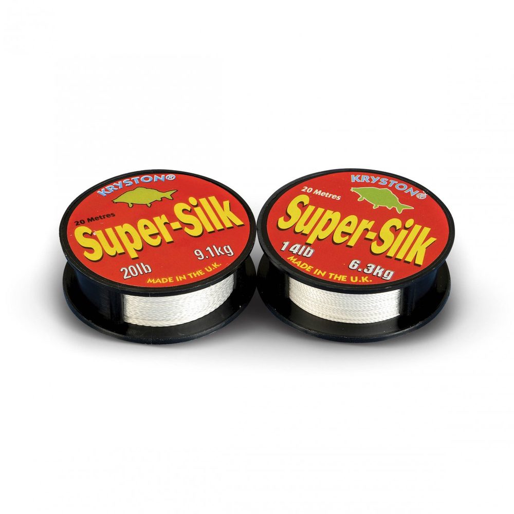 E-shop Kryston pletená šňůrka SuperSilk 20m - 14lb - 6,3kg,Kryston pletená šňůrka SuperSilk 20m - 14lb - 6,3kg