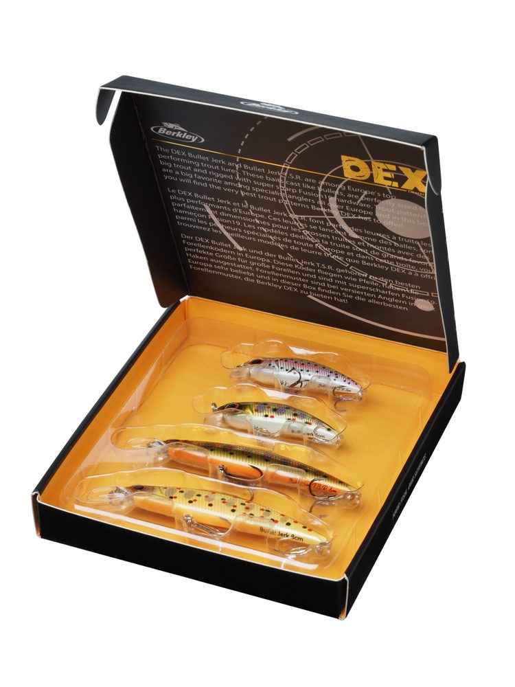 E-shop Berkley Dárkový set DEX Bullet Jerk Gift Box,Berkley Dárkový set DEX Bullet Jerk Gift Box