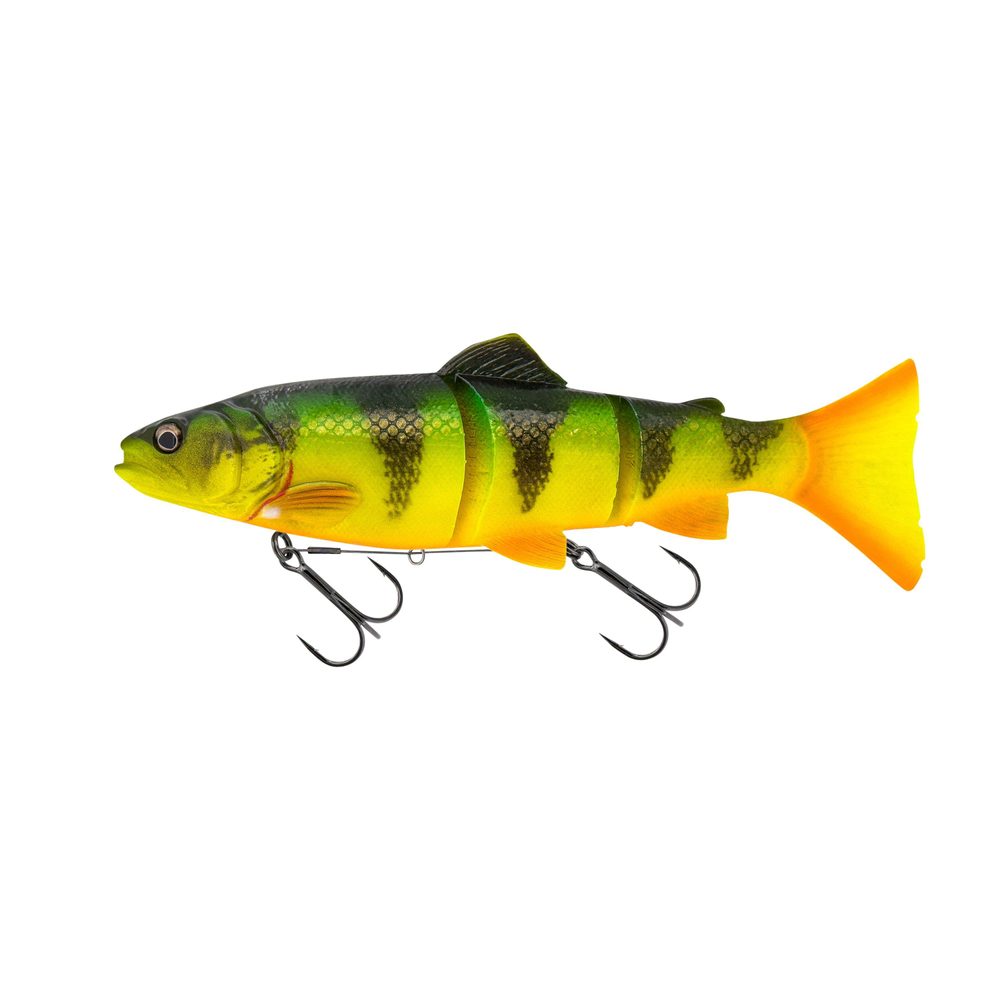 E-shop Savage Gear Gumová nástraha 3D Line Thru Trout Firetiger - 15cm 35g,Savage Gear Gumová nástraha 3D Line Thru Trout Firetiger - 15cm 35g