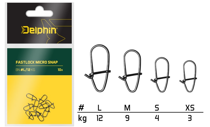 E-shop Delphin Karabinka Fastlock micro snap 10ks,Delphin Karabinka Fastlock micro snap 10ks