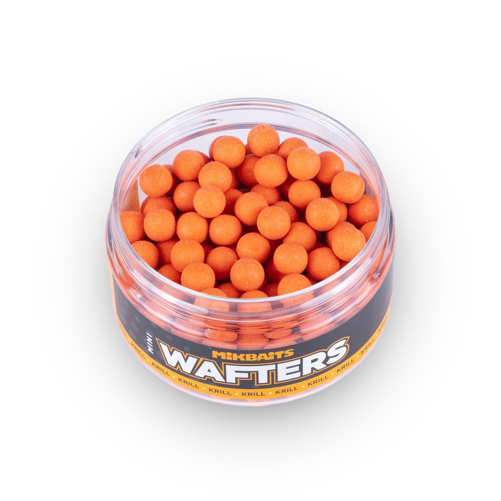 Mikbaits Mini Boilie Wafters 100ml - Krill 8mm