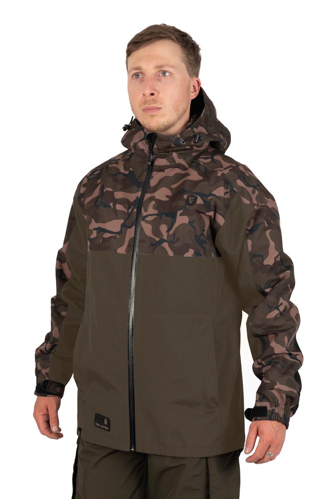 Fotografie Fox Bunda Aquos Tri Layer Std Jacket - M