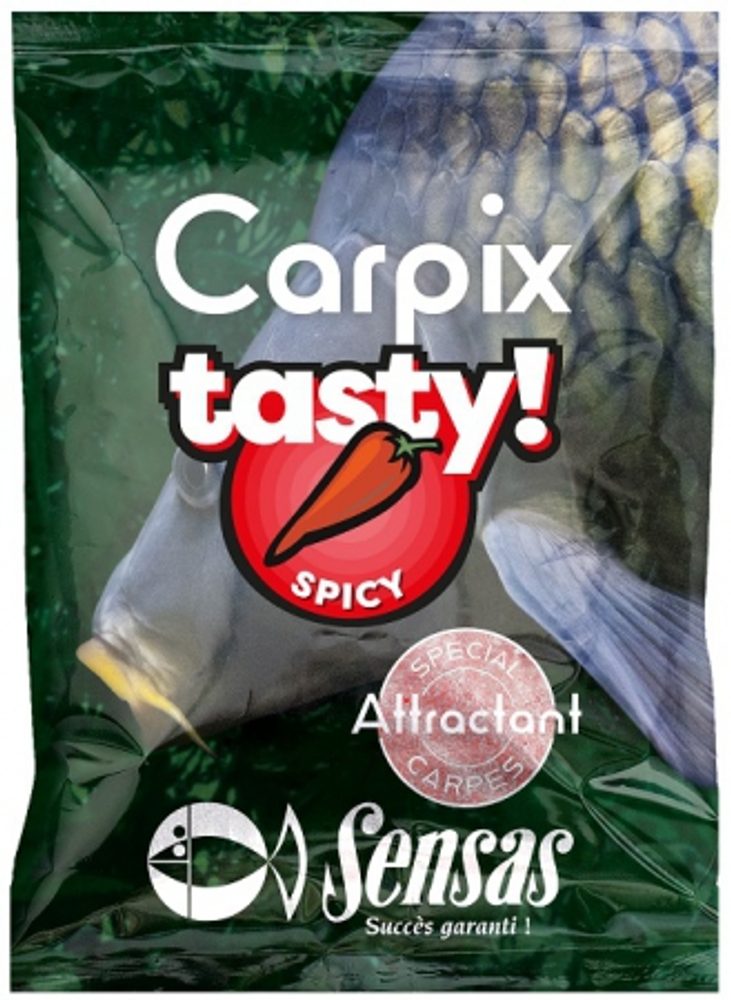 E-shop Sensas Posilovač Powder Carp Tasty 300g - spicy,Sensas Posilovač Powder Carp Tasty 300g - spicy