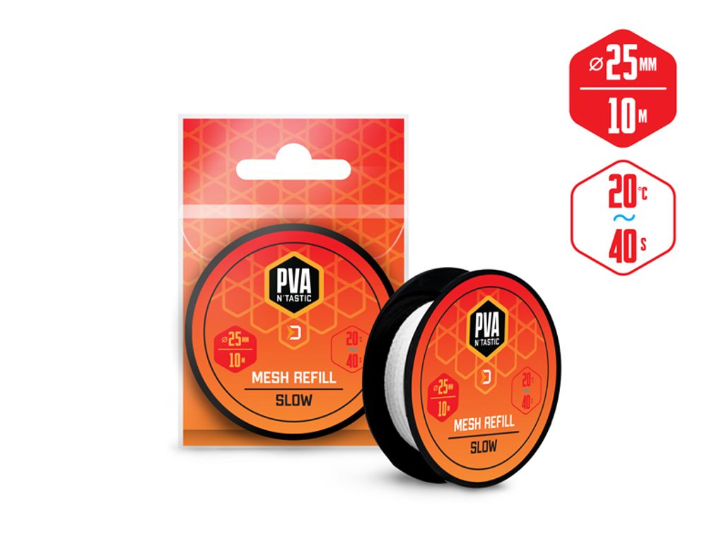 E-shop Delphin Punčocha náhradní PVA n ́tastic 25mm 10m,Delphin Punčocha náhradní PVA n ́tastic 25mm 10m
