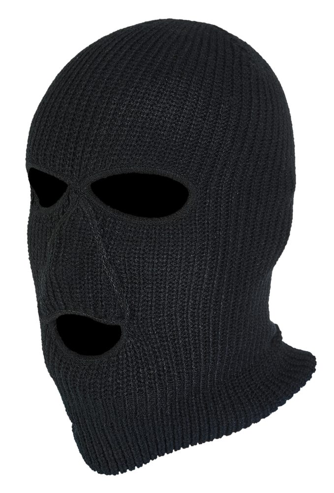 Fotografie Norfin Kukla Hat-Mask Knitted Black - XL
