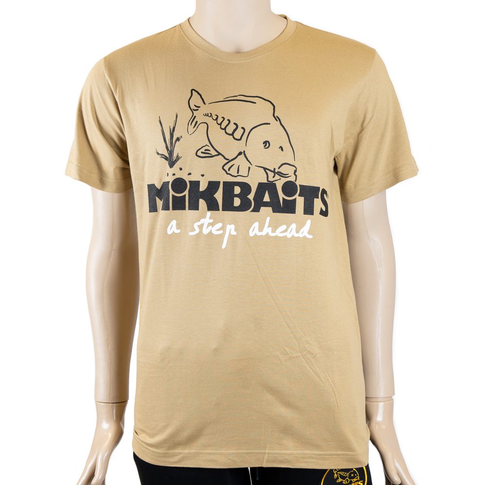 E-shop Mikbaits Tričko pískové - XXXL,Mikbaits Tričko pískové - XXXL
