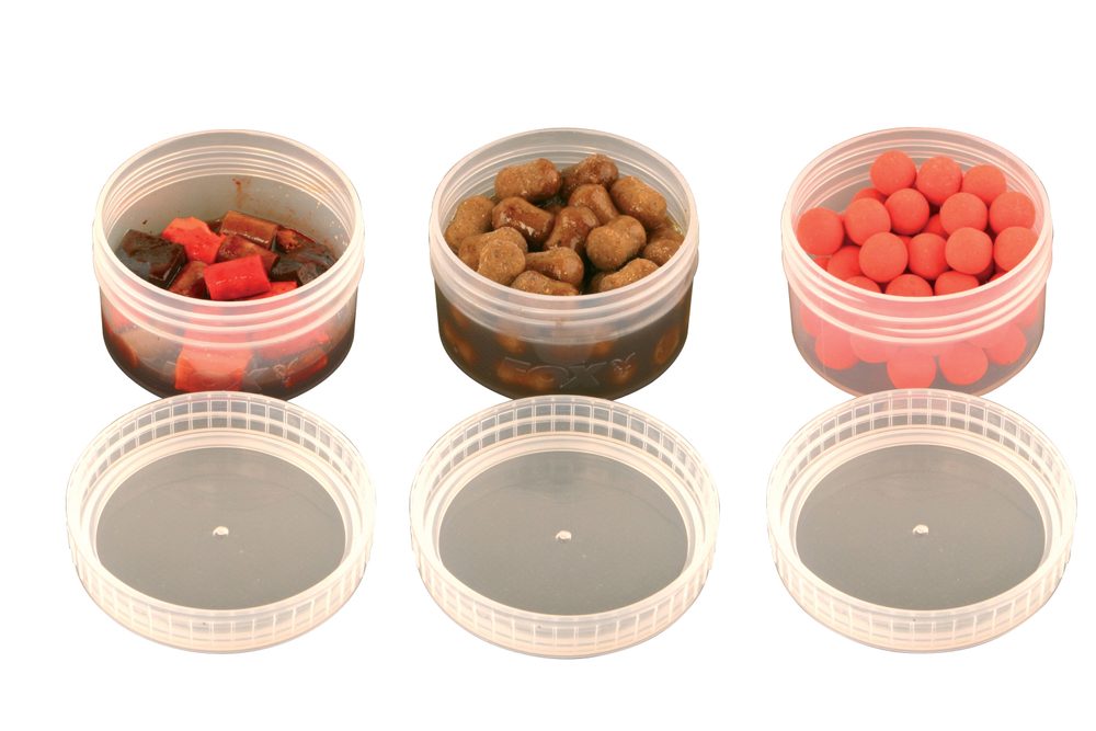 E-shop Fox Dózy na nástrahy Bait Tubes Half Size Clear 6ks,Fox Dózy na nástrahy Bait Tubes Half Size Clear 6ks