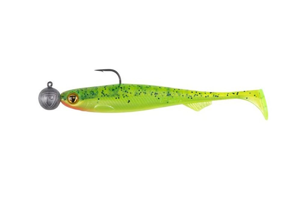 E-shop Fox Rage Gumová nástraha Bulk Loaded Slick Shad UV Lemon Tiger - 11cm 3/0 12g,Fox Rage Gumová nástraha Bulk Loaded Slick Shad UV Lemon Tiger - 11cm 3/