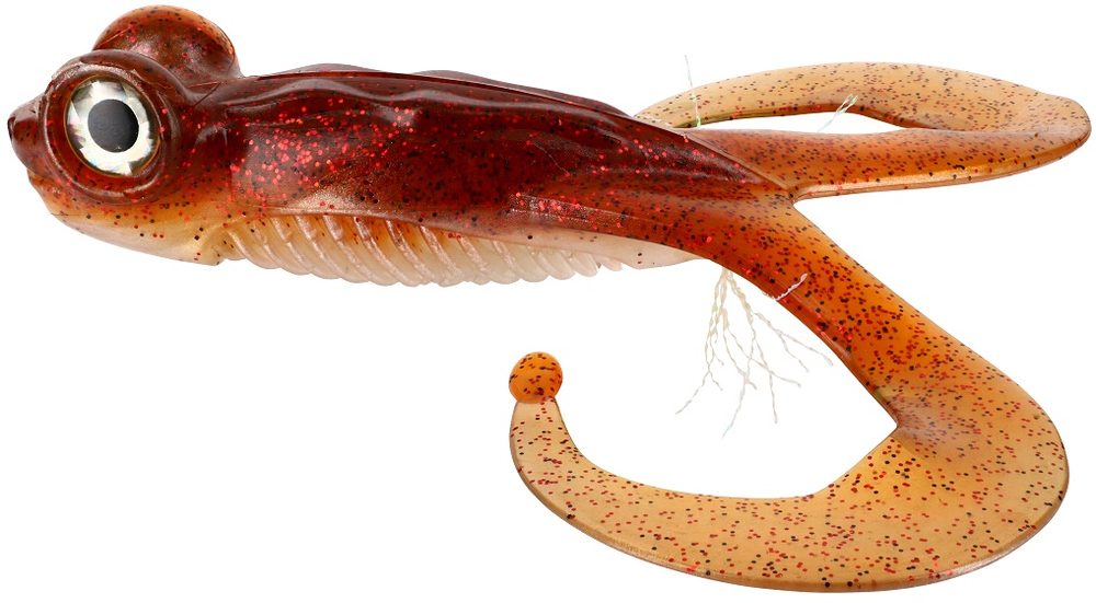E-shop Gunki Gumová nástraha Bull Frog Brown Sugar Red Flk - 13cm 1ks,Gunki Gumová nástraha Bull Frog Brown Sugar Red Flk - 13cm 1ks