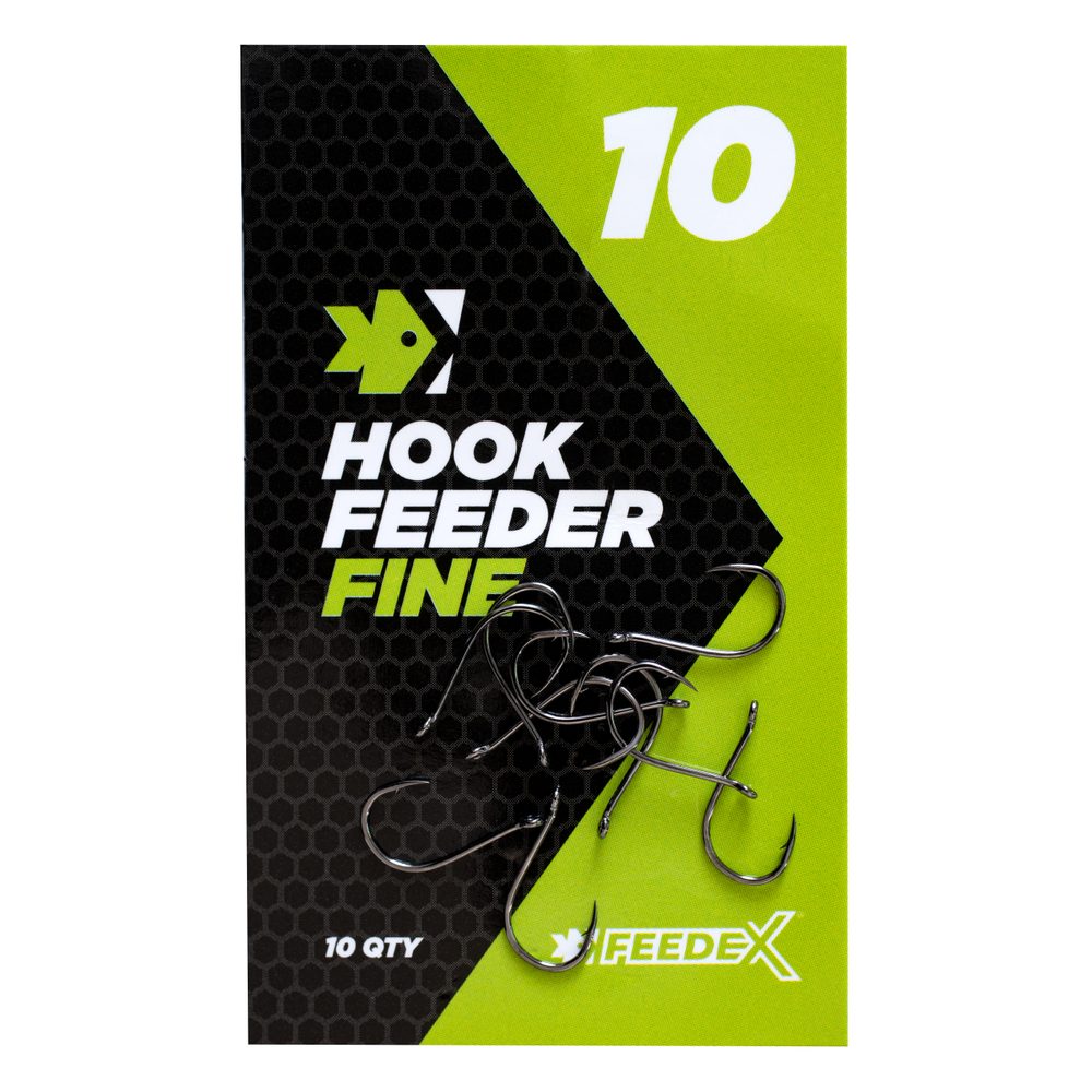 Feeder Expert Háčky Fine Feeder Hook 10ks - 10,Feeder Expert Háčky Fine Feeder Hook 10ks - 10