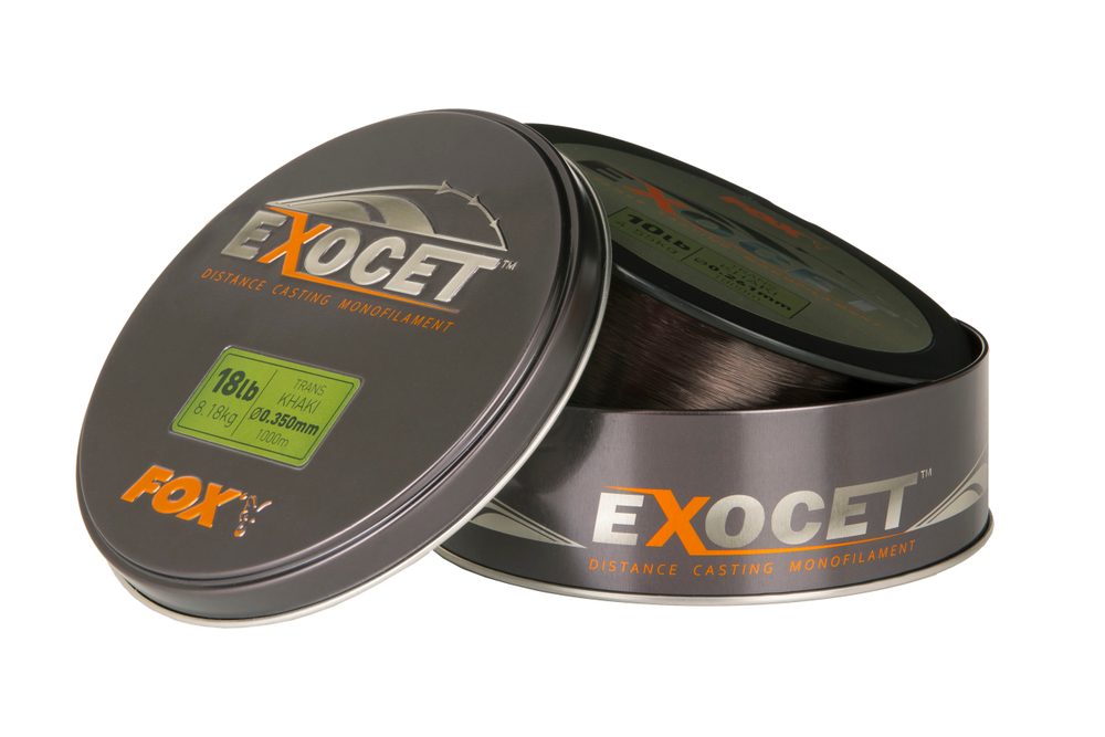 Fox Vlasec na kapry Exocet Mono Trans Khaki 1000m - 0.331mm / 7.27kg