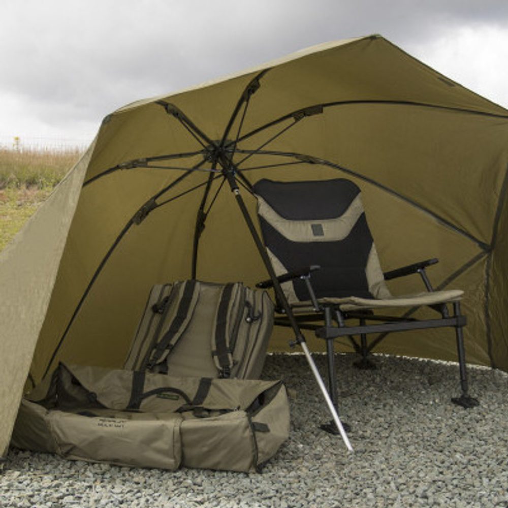 Korum 50" Graphite Brolly Shelter