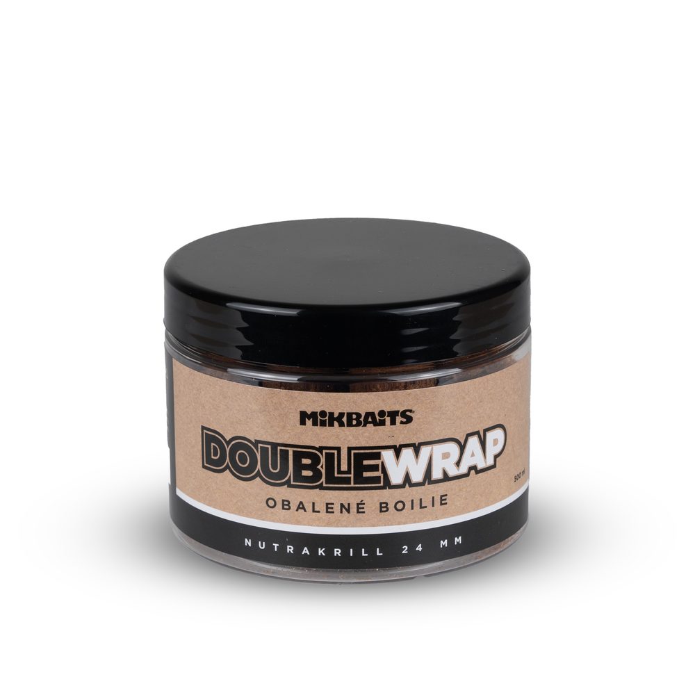 E-shop Mikbaits Boilie ManiaQ Double Wrap NutraKRILL 500ml - 24mm,Mikbaits Boilie ManiaQ Double Wrap NutraKRILL 500ml - 24mm