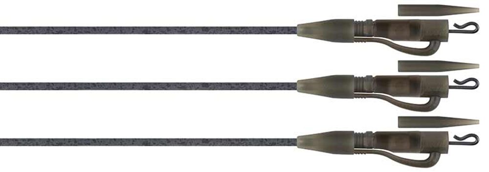 Fox Edges Tubing Leadclip Ready Rigs vel.7 3ks - Tungsten,Fox Edges Tubing Leadclip Ready Rigs vel.7 3ks - Tungsten