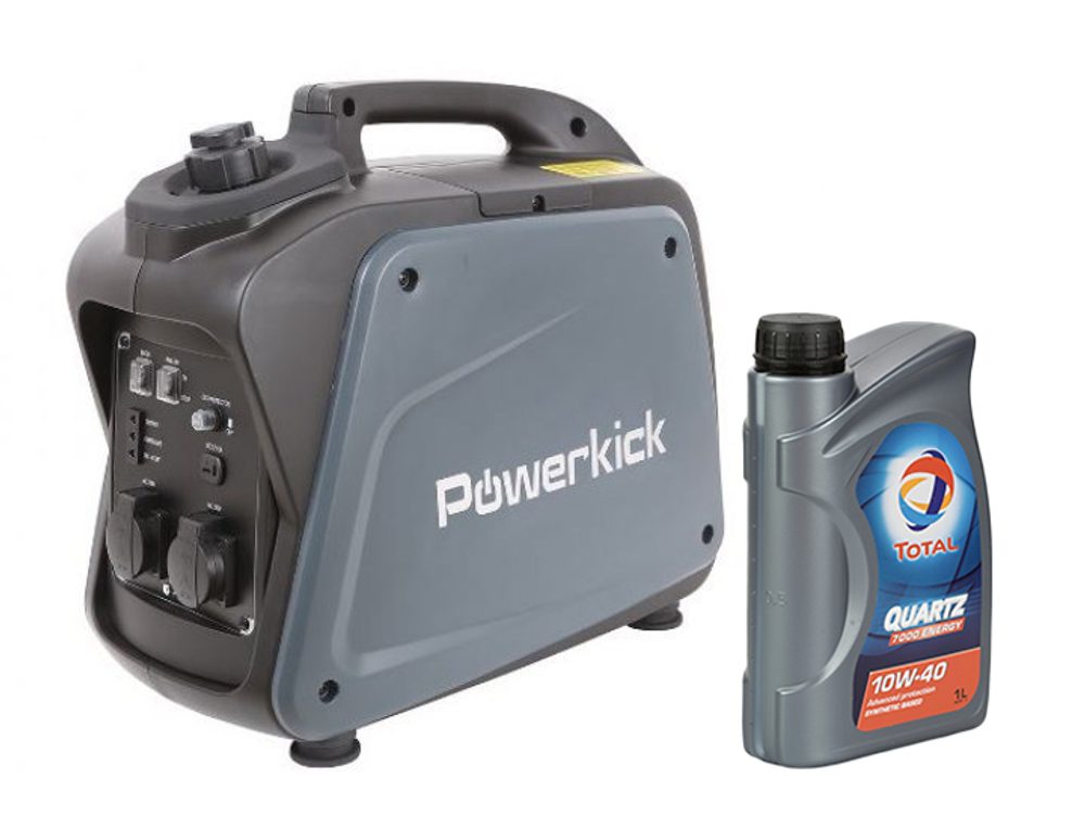 E-shop Powerkick Elektrocentrála Generator 2000 + 1l oleje Zdarma!