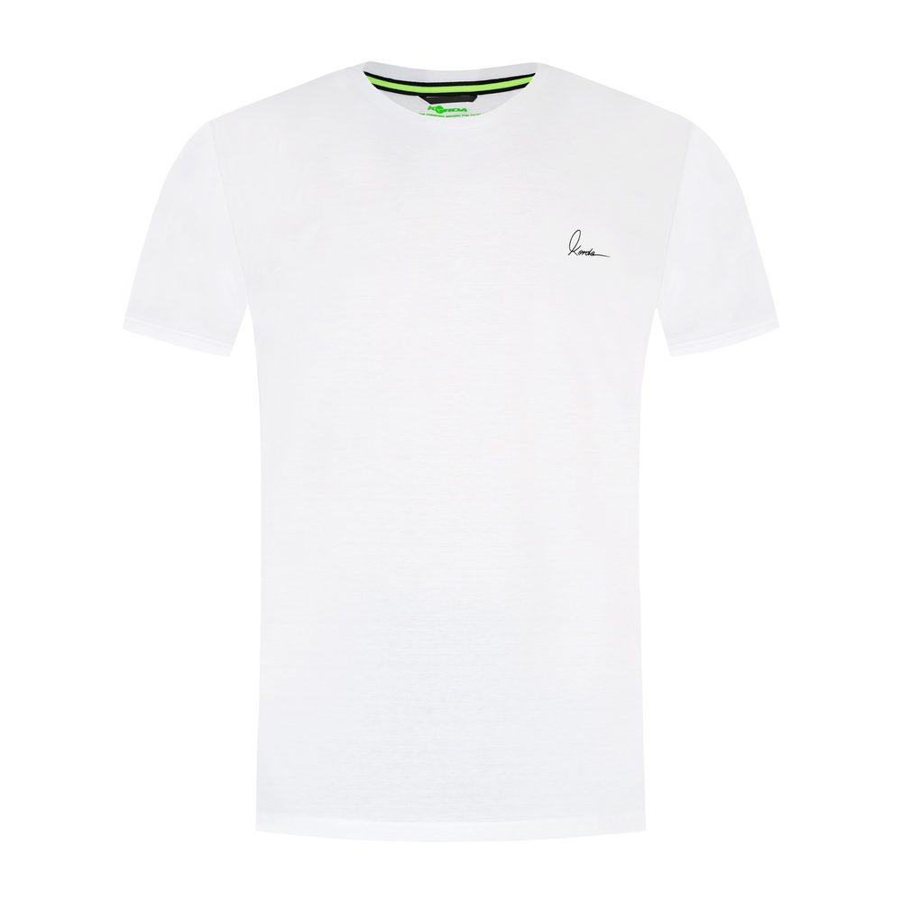 Korda Triko Minimal Tee White - XL