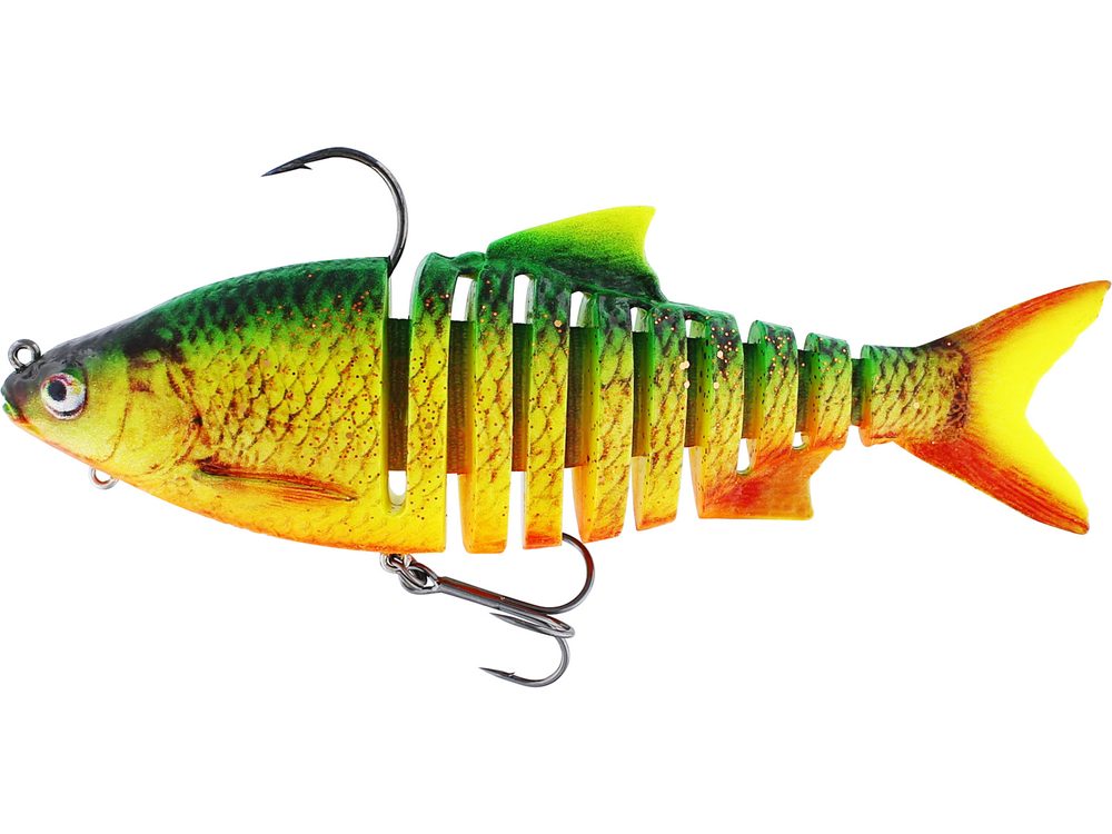 E-shop Westin Gumová nástraha Ricky The Roach Multi Jointed R2F Firetiger Rudd - 14cm 41g,Westin Gumová nástraha Ricky The Roach Multi Jointed R2F Firetiger