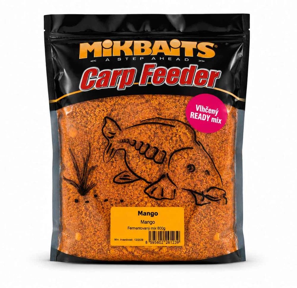 Mikbaits Fermentovaný vlhčený Ready mix 800g - Mango
