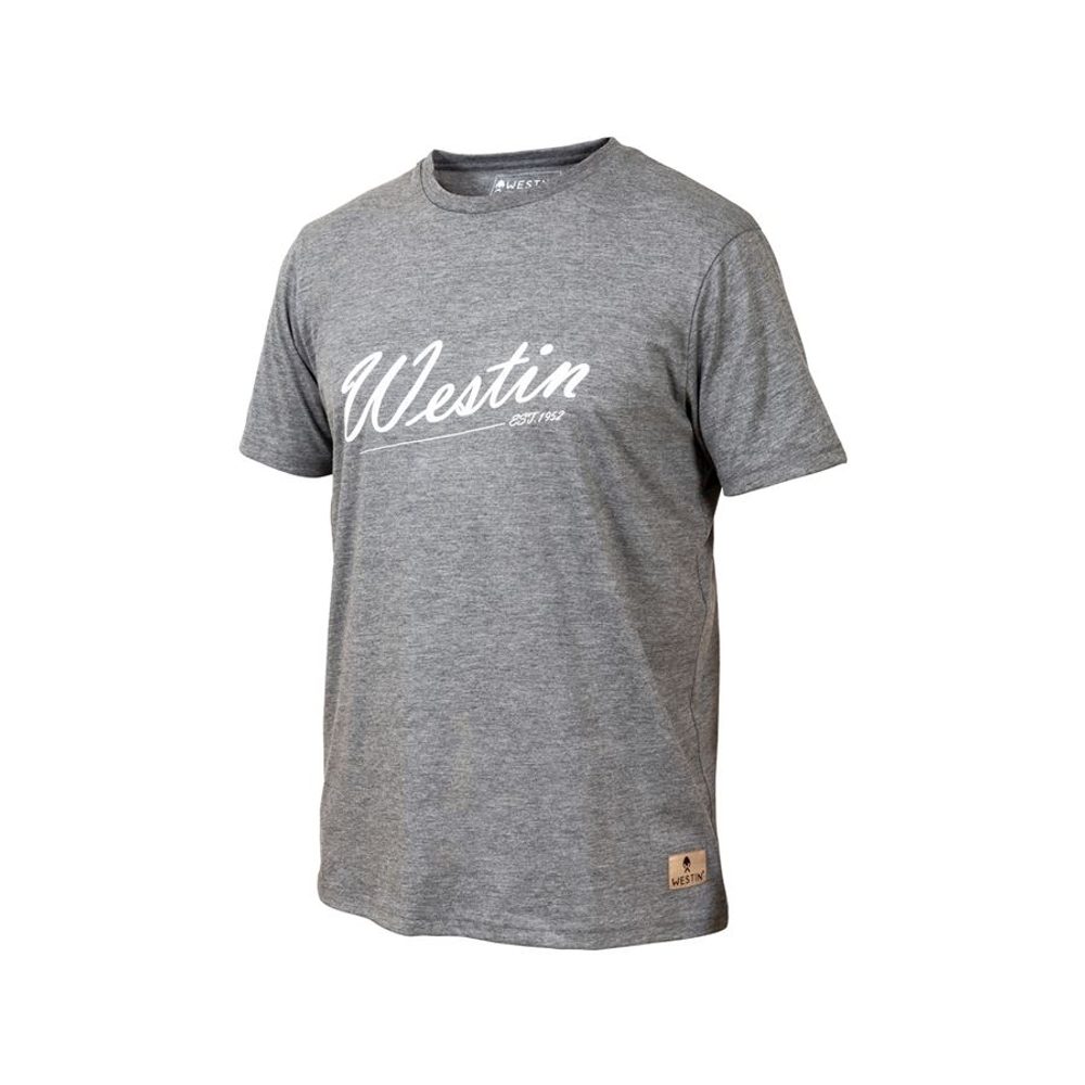 E-shop Westin Triko Old School T-Shirt Grey Melange - M,Westin Triko Old School T-Shirt Grey Melange - M