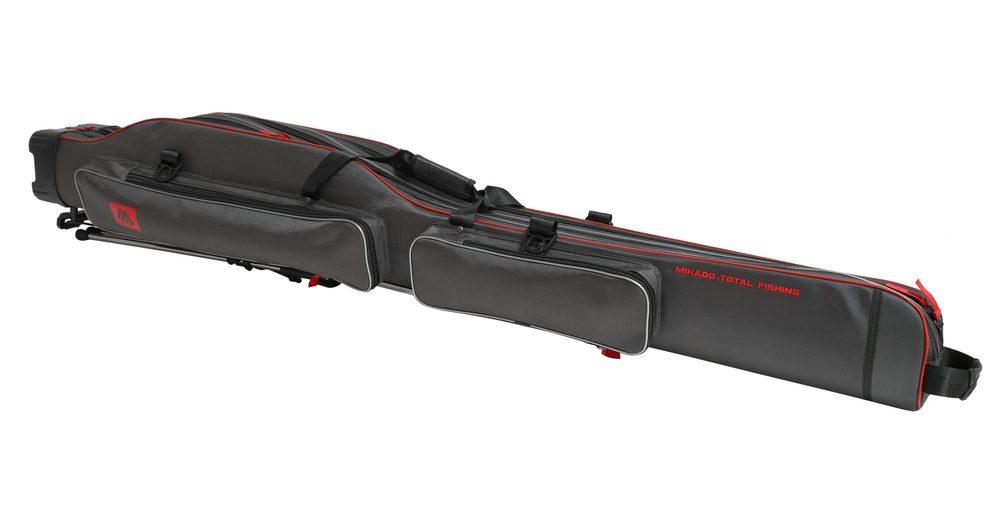 E-shop Mikado Obal na pruty tříkomorový zesílený šedý - 140cm,Mikado Obal na pruty tříkomorový zesílený šedý - 140cm