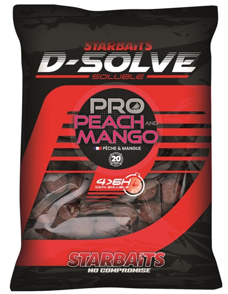 E-shop Starbaits Boilies D-Solve Pro Peach Mango 20mm 2,5kg,Starbaits Boilies D-Solve Pro Peach Mango 20mm 2,5kg